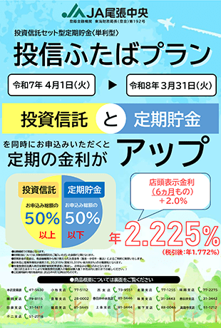 投信信託セット型定期貯金