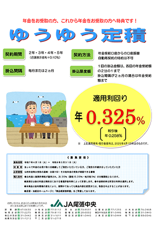 ゆうゆう定積